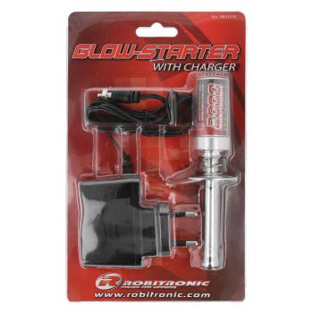 Robitronic Glühkerzenstarter 2000mAh mit Ladegerät